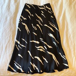 Reformation silk skirt